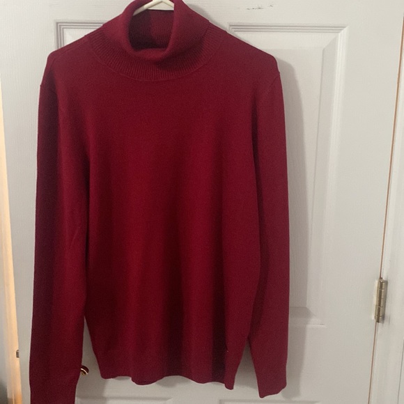 Calvin Klein | Sweaters | Nwt Calvin Klein Wine Colored Turtle Neck Xl ...